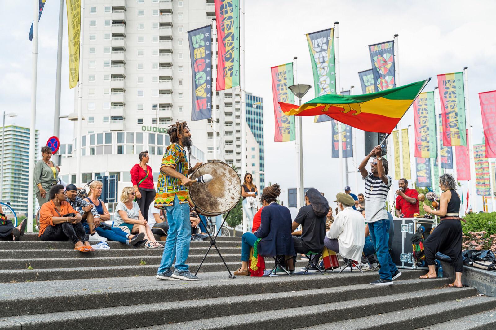 Reggae Festival Rotterdam Vlaggenparade